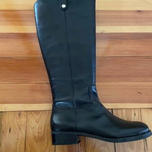 Genuine leather never worn black riding boots size 7.5